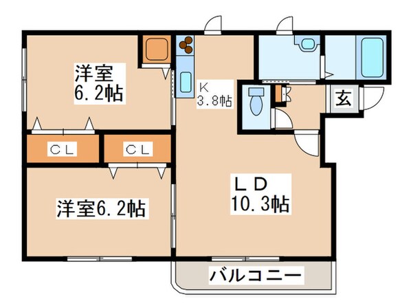 アトレ福住の物件間取画像